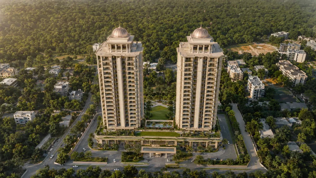 Purva Aurum project exterior reference image